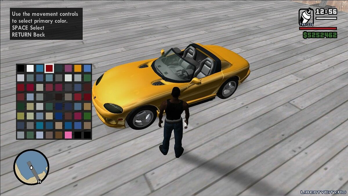 Скачать Перекрашивать машины баллончиком - Manual Respray Mod v1.1 для GTA  San Andreas