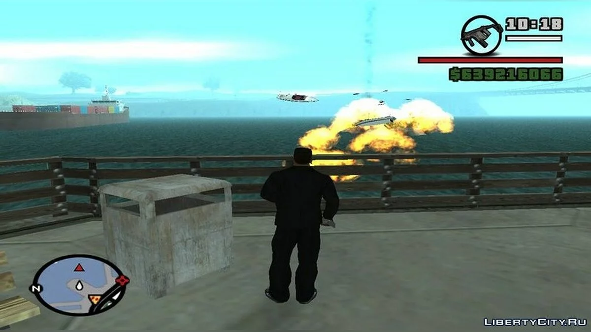 Продвинутый воздушный удар / GTA San Andreas
