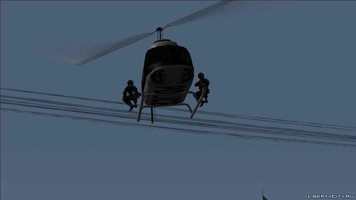 Реалистичные полицейские вертолеты - Awesome Flying Justice / GTA San Andreas