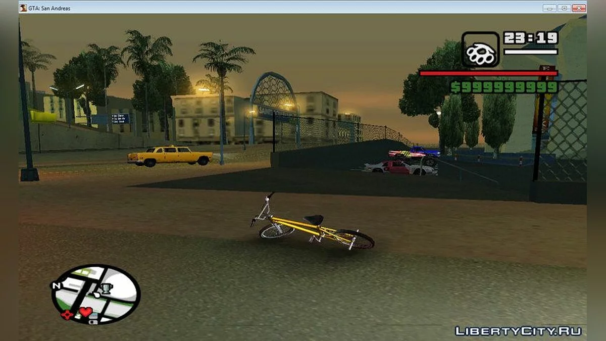 Управление транспортом (RC режим) / GTA San Andreas