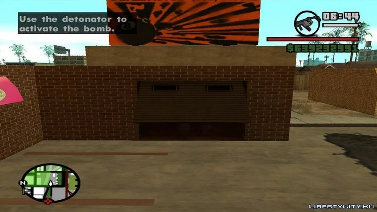 Установка бомб на машины / GTA San Andreas