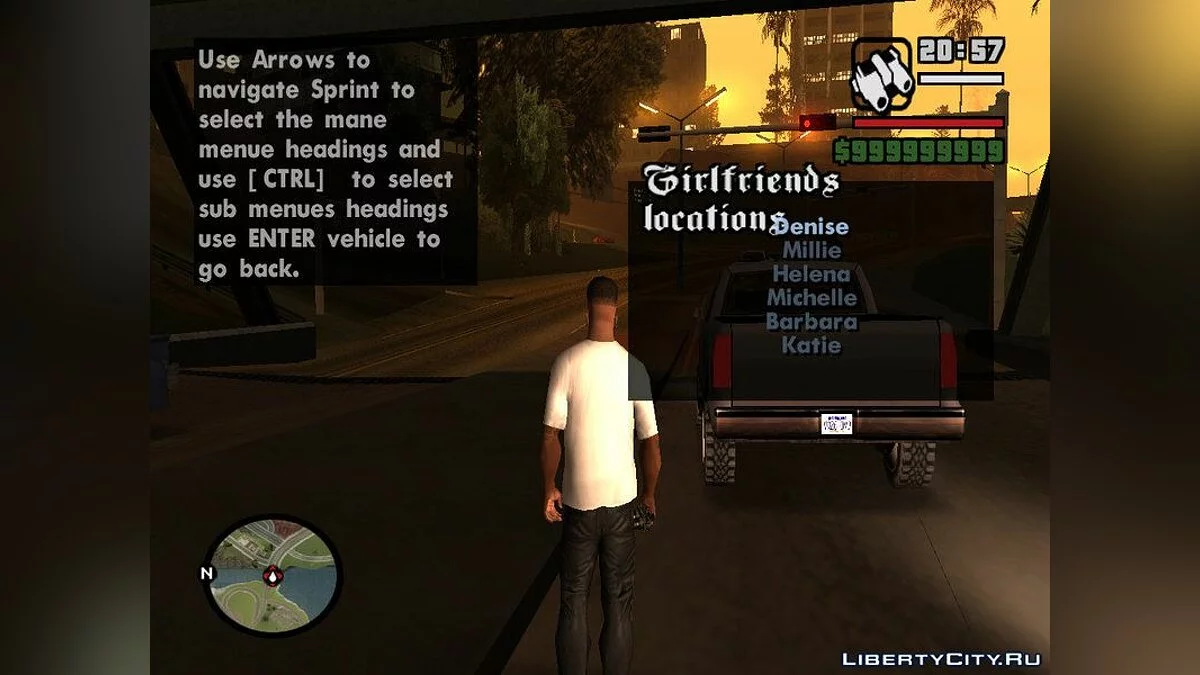 Мод на телепортацию / GTA San Andreas