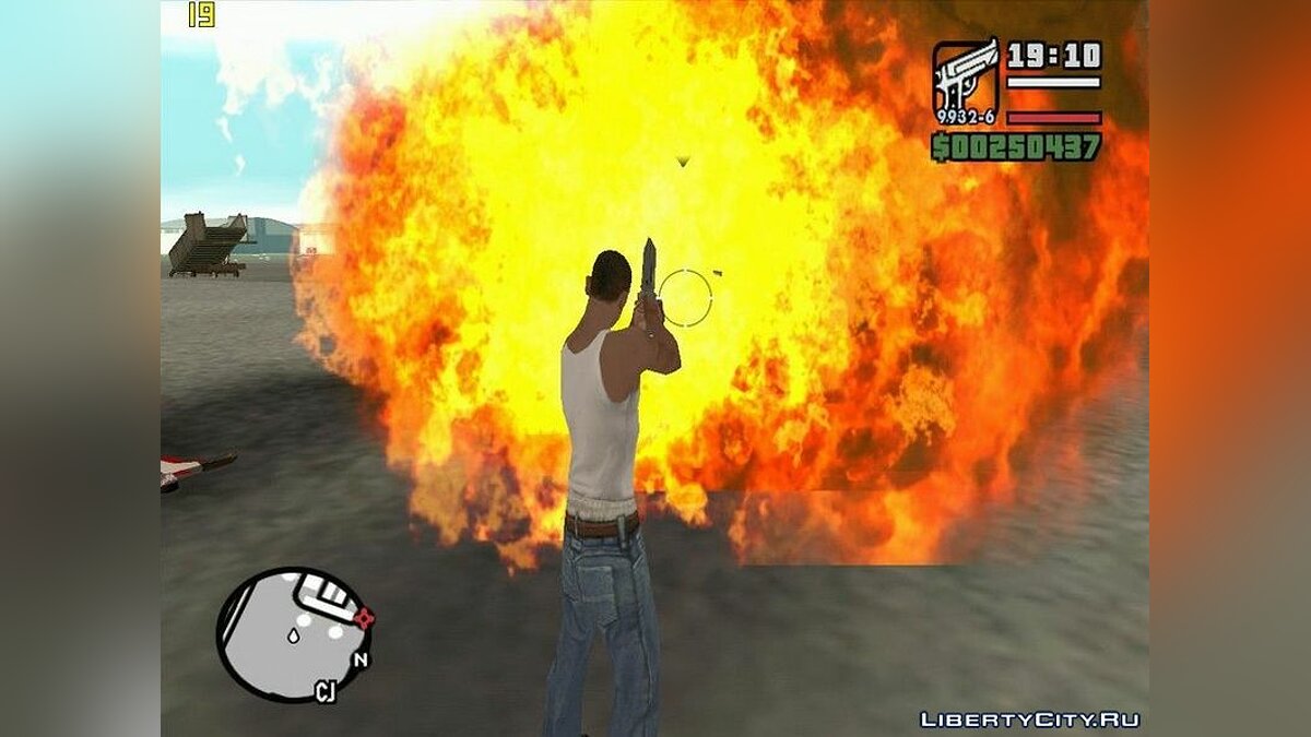 Скачать Взрывной удар для GTA San Andreas