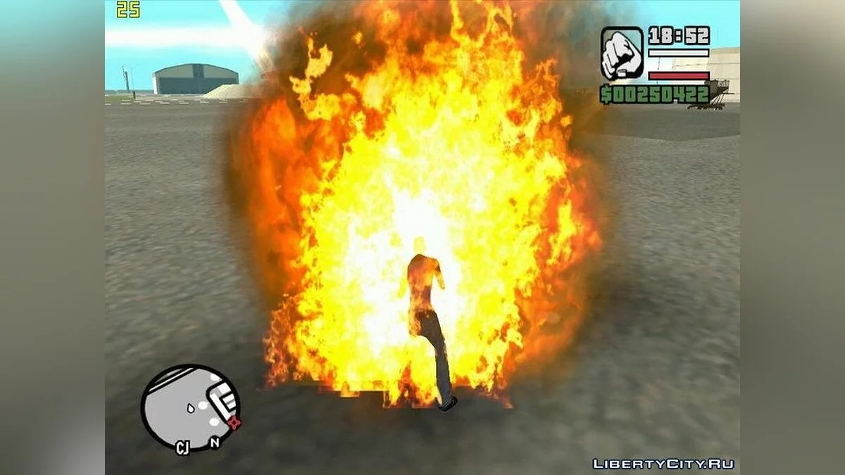 Взрывной удар / GTA San Andreas
