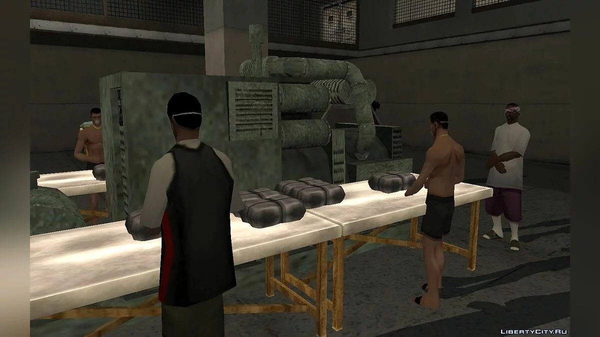 Лаборатория в действии / GTA San Andreas