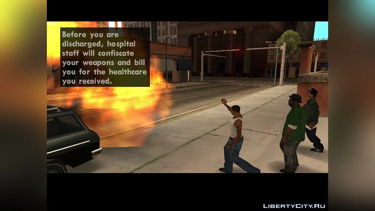 Огненные силы Си Джея / GTA San Andreas