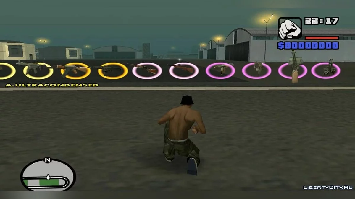 Пикапы оружия как в Vice City / GTA San Andreas
