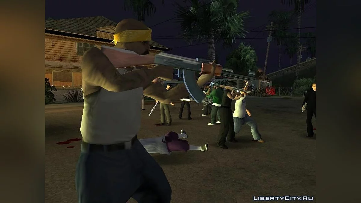 Спавн банд / GTA San Andreas