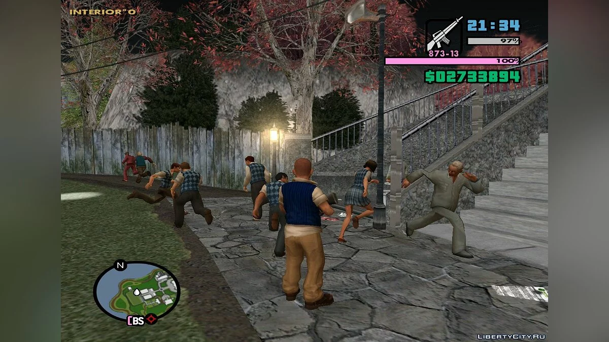 Выбор скинов из Bully для обоих игроков (GTA Underground) / GTA San Andreas