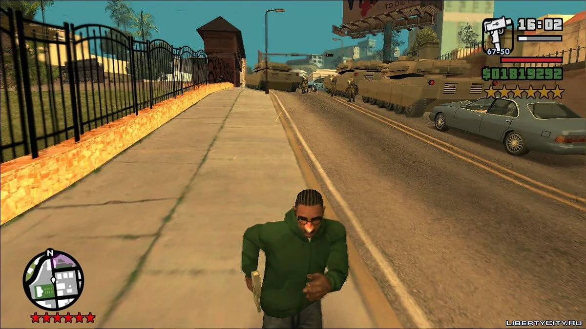Wanted Profile System - Улучшенная система розыска / GTA San Andreas