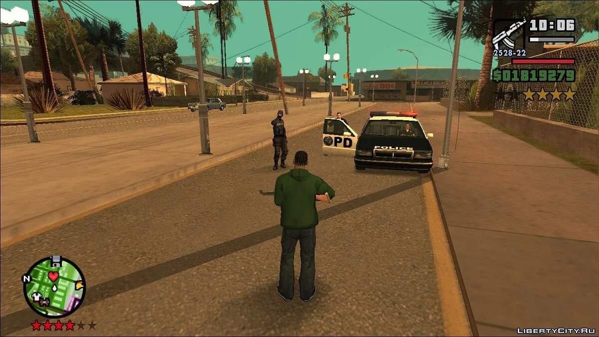Wanted Profile System - Улучшенная система розыска / GTA San Andreas