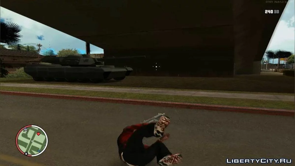 Перекаты в стиле GTA 5 / GTA San Andreas