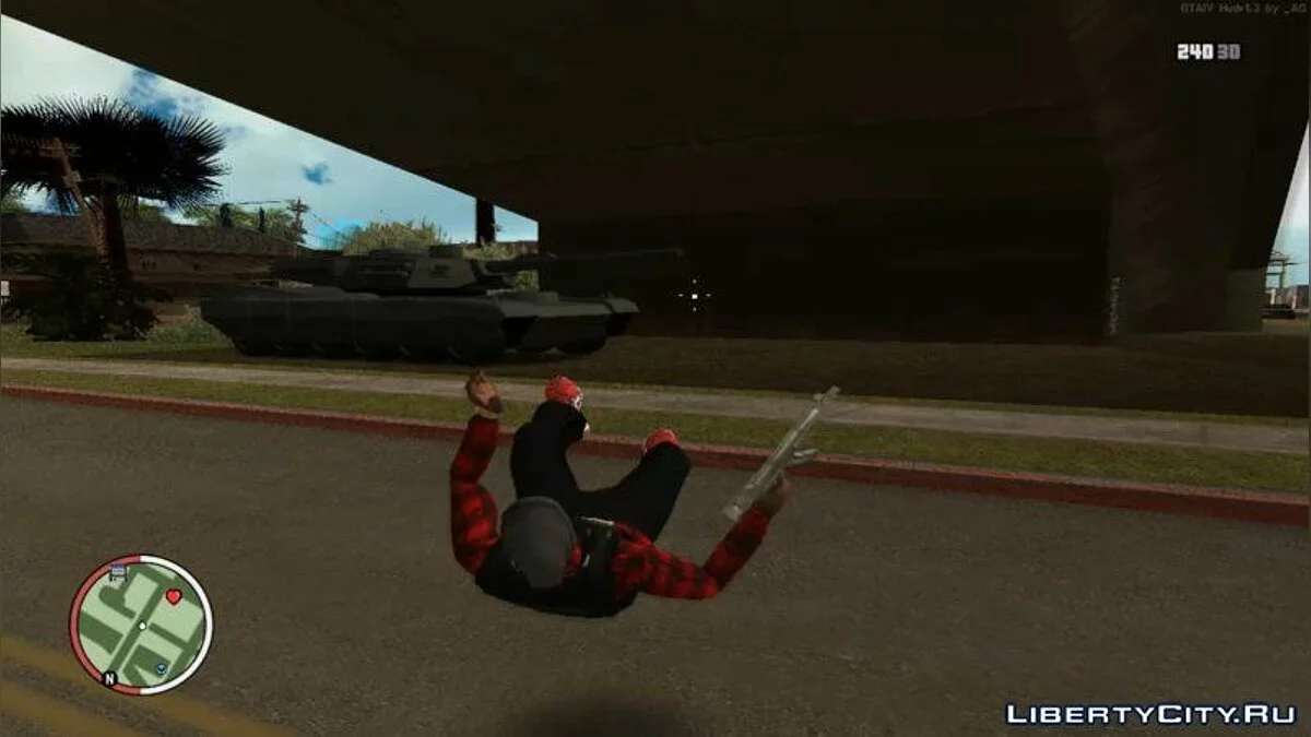 Перекаты в стиле GTA 5 / GTA San Andreas