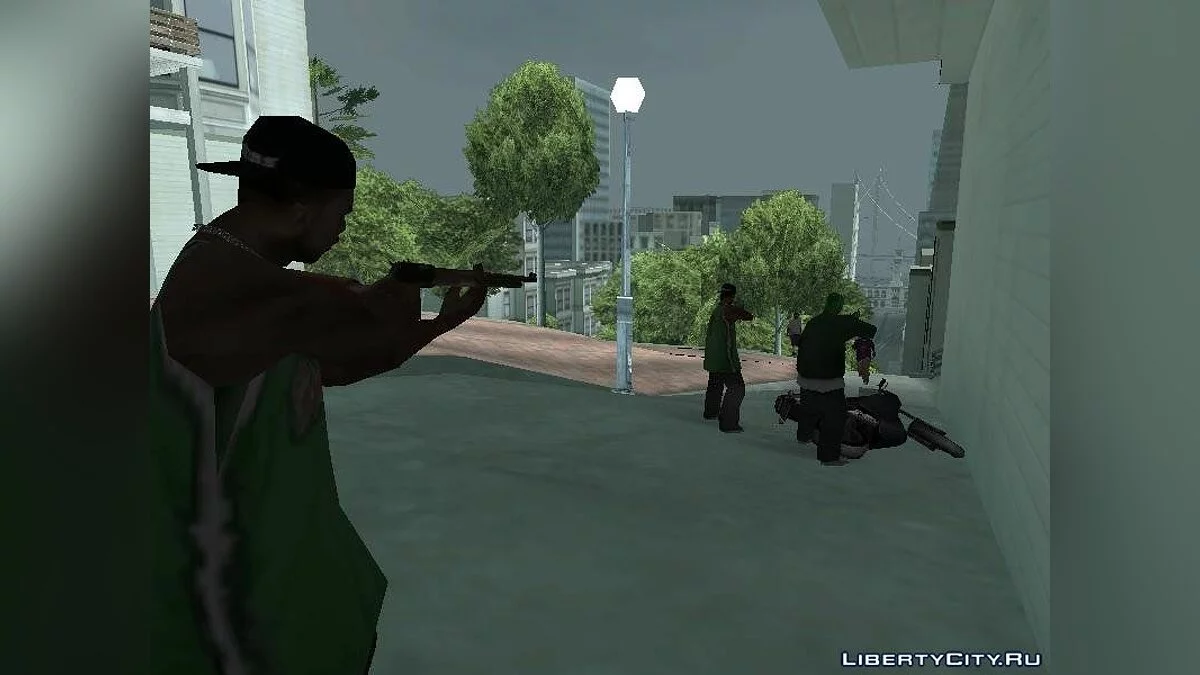 Улучшенное оружие для гангстеров / GTA San Andreas