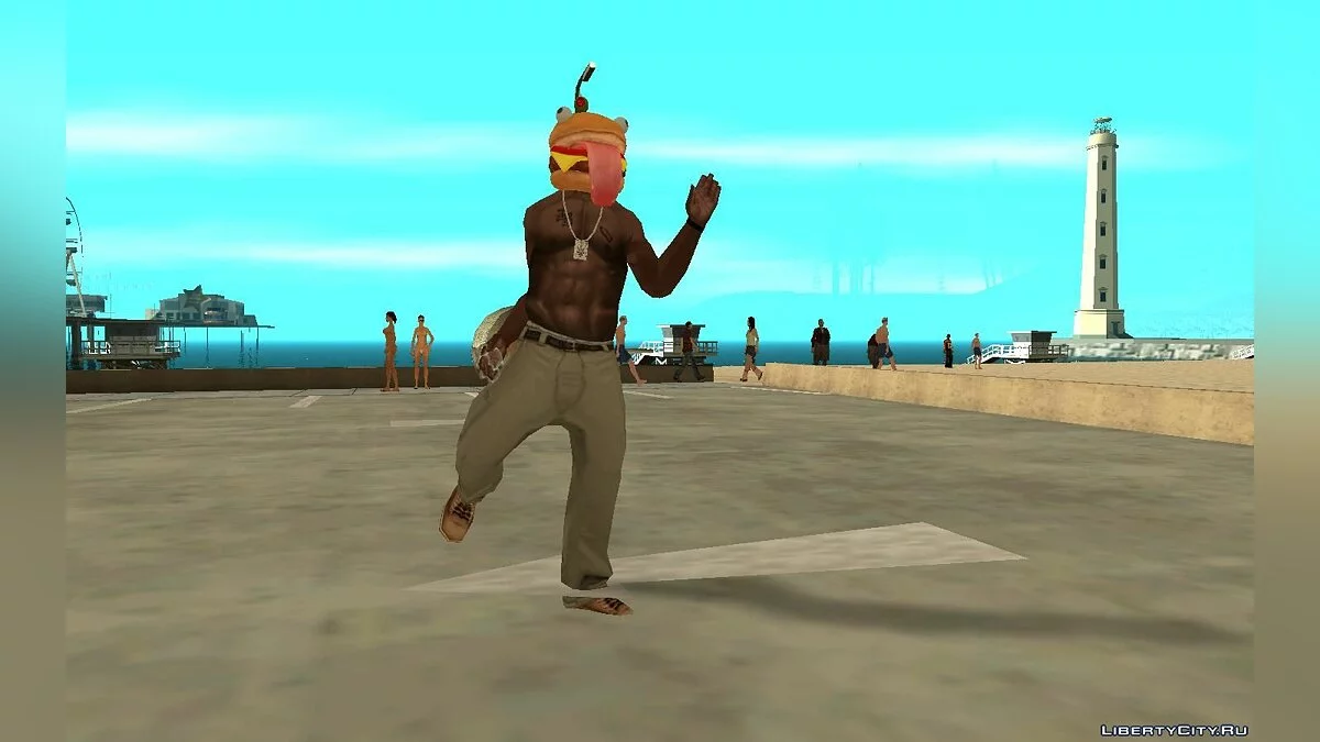 Возможность танцевать как в Фортнайте / GTA San Andreas
