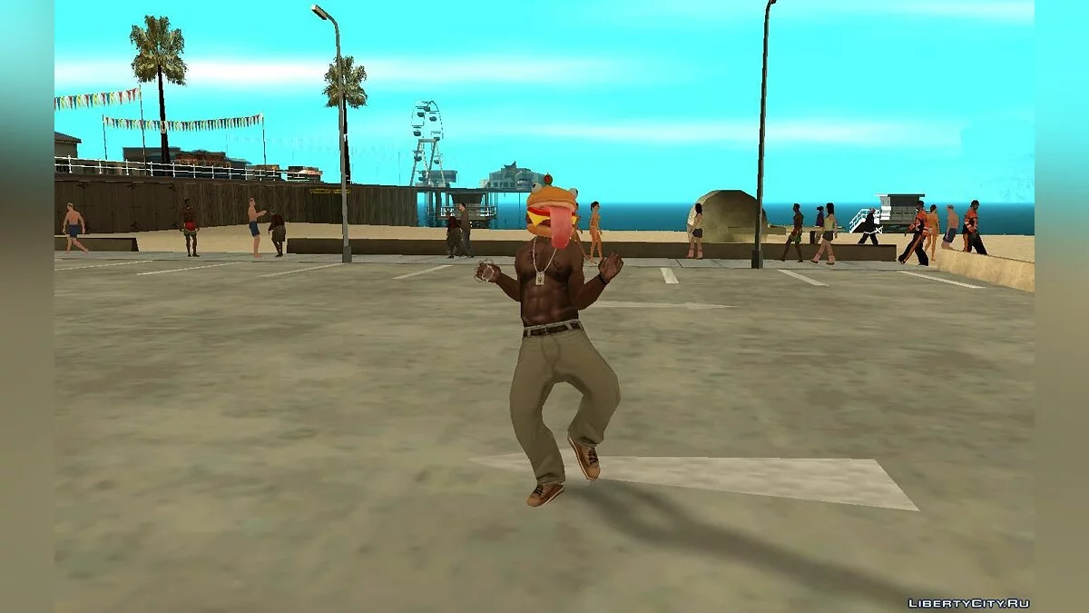 Возможность танцевать как в Фортнайте / GTA San Andreas