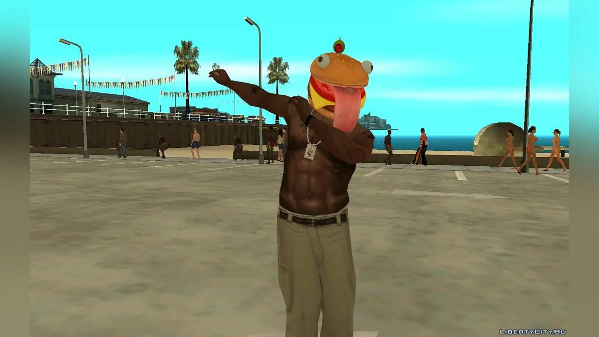 Возможность танцевать как в Фортнайте / GTA San Andreas