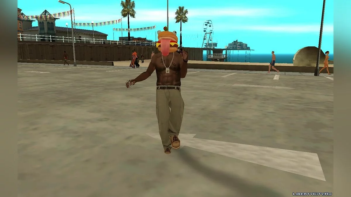 Возможность танцевать как в Фортнайте / GTA San Andreas