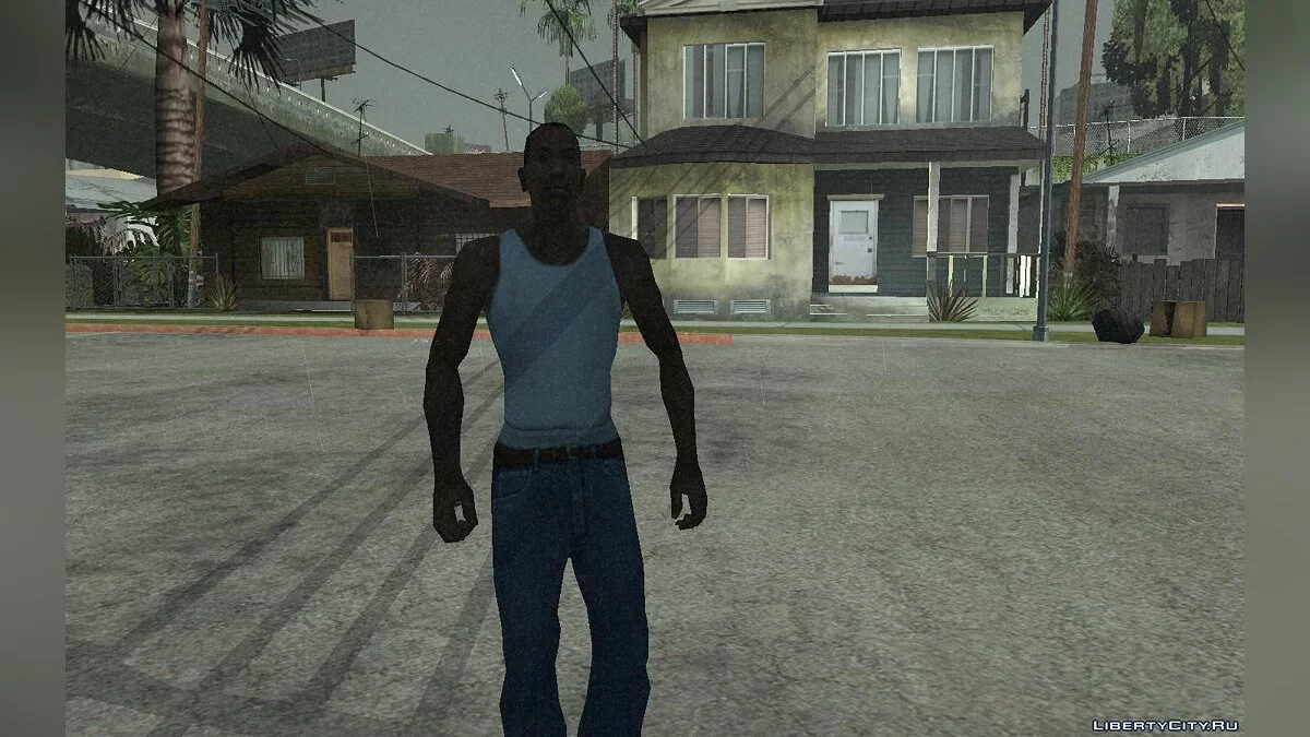 Звук грома и дождя в помещении / GTA San Andreas