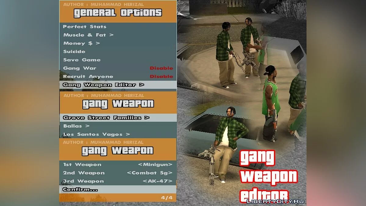 RZL-Trainer v3.1.2 - Удобное чит-меню как в GTA 5 / GTA San Andreas
