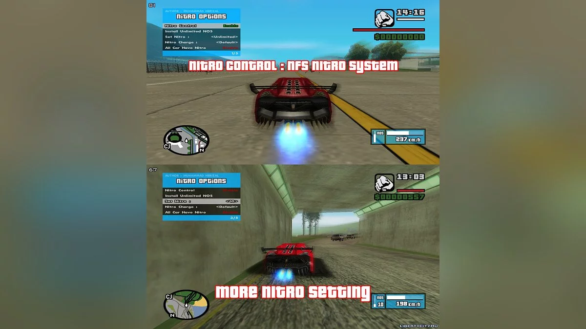 RZL-Trainer v3.1.2 - Удобное чит-меню как в GTA 5 / GTA San Andreas