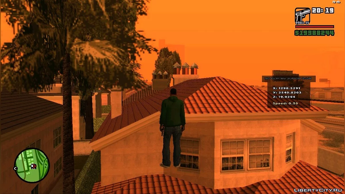 Noclip v1.1 (29/09/18) / GTA San Andreas