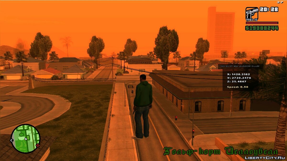 Скачать Noclip v1.1 (29/09/18) для GTA San Andreas