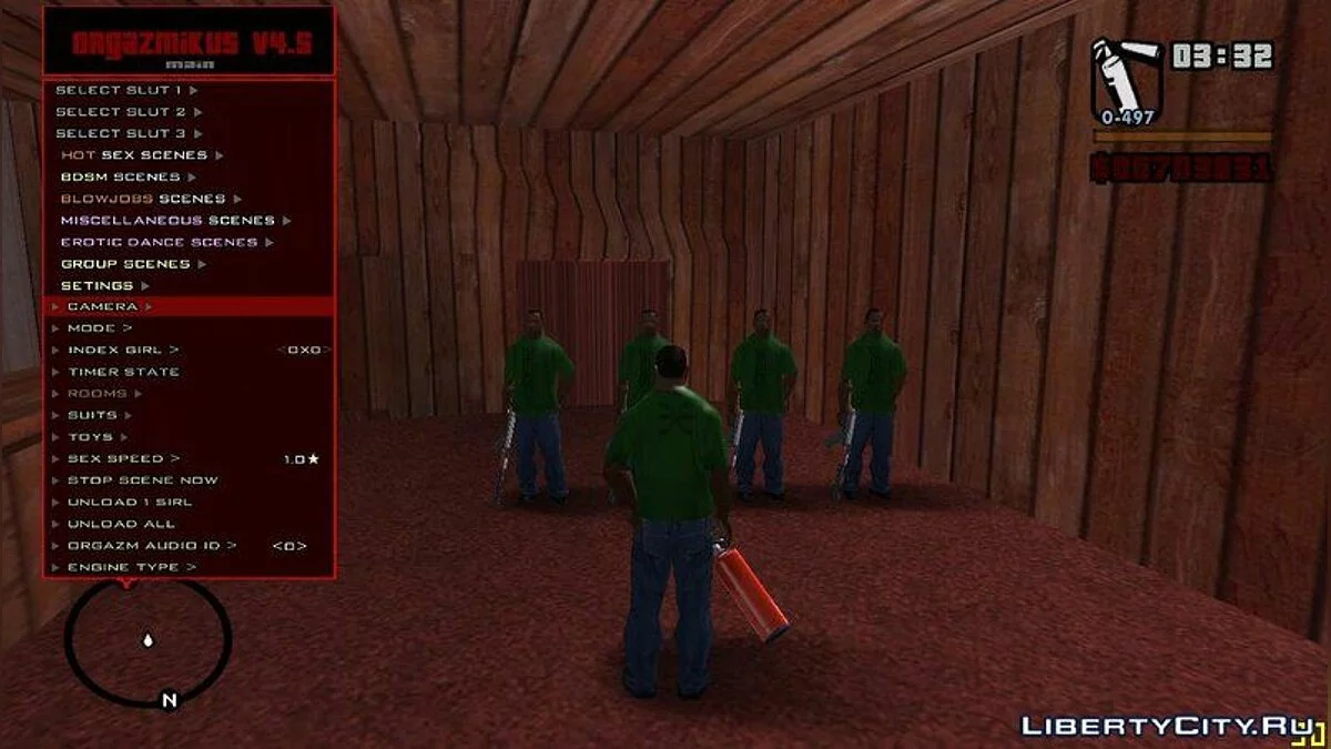 ORGAZMIKUS v5.1 Vip Demo - Секс-мод / GTA San Andreas