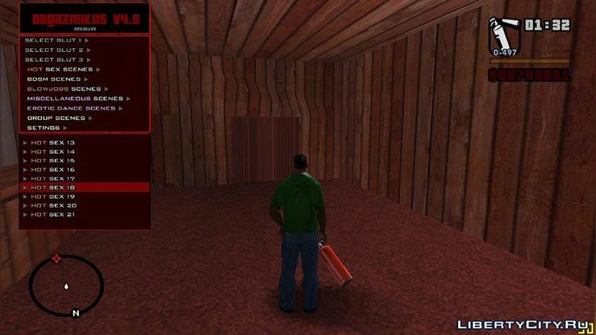 ORGAZMIKUS v5.1 Vip Demo - Секс-мод / GTA San Andreas