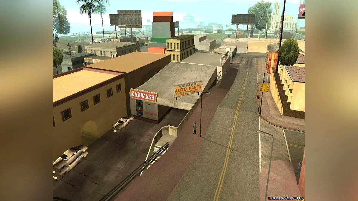 Car-Wash(Возможность помыть свой автомобиль) / GTA San Andreas
