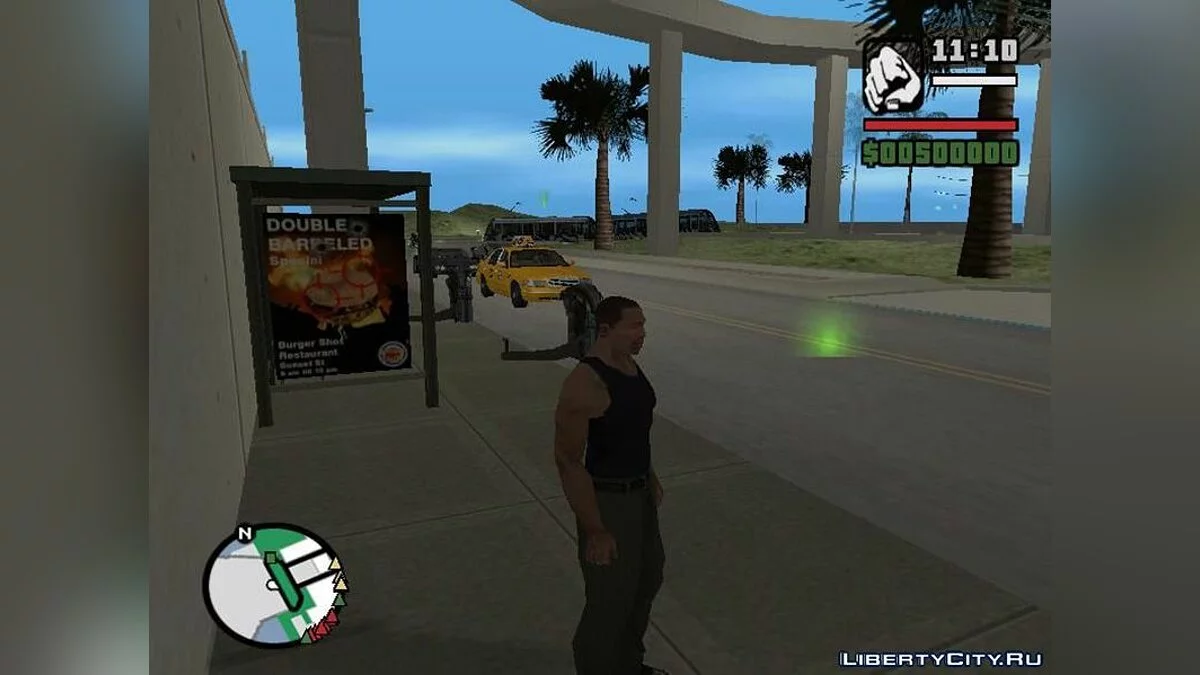 GTA SAxVCxLC Vice City трамваи на маршрутах v1.5 / GTA San Andreas
