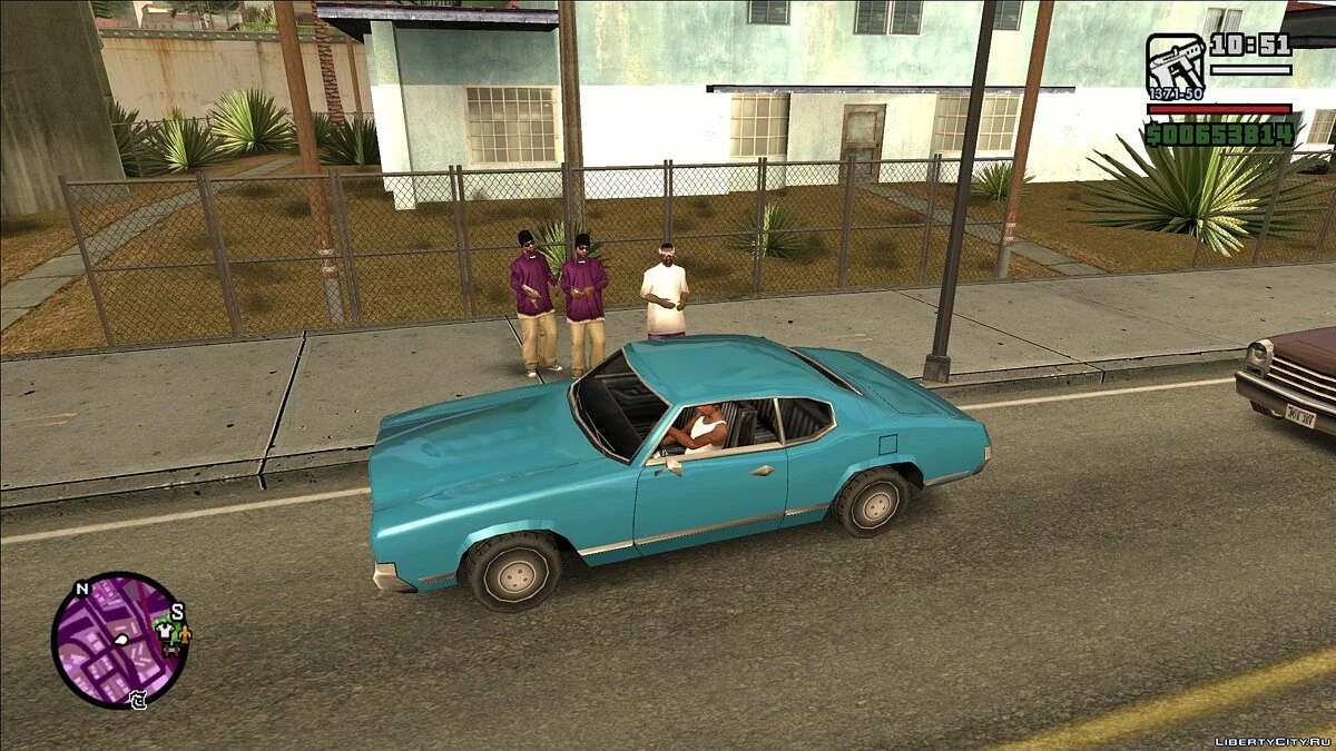 Indifferent Gangs v2.0 (менее агрессивные банды) / GTA San Andreas