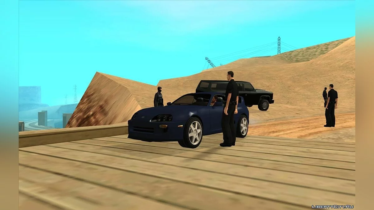 Контрольно-пропускной пункт полиции / GTA San Andreas