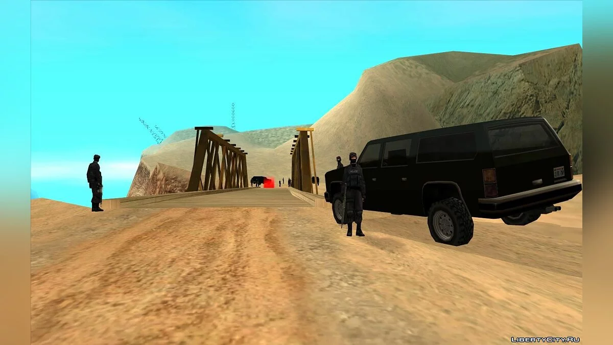 Контрольно-пропускной пункт полиции / GTA San Andreas