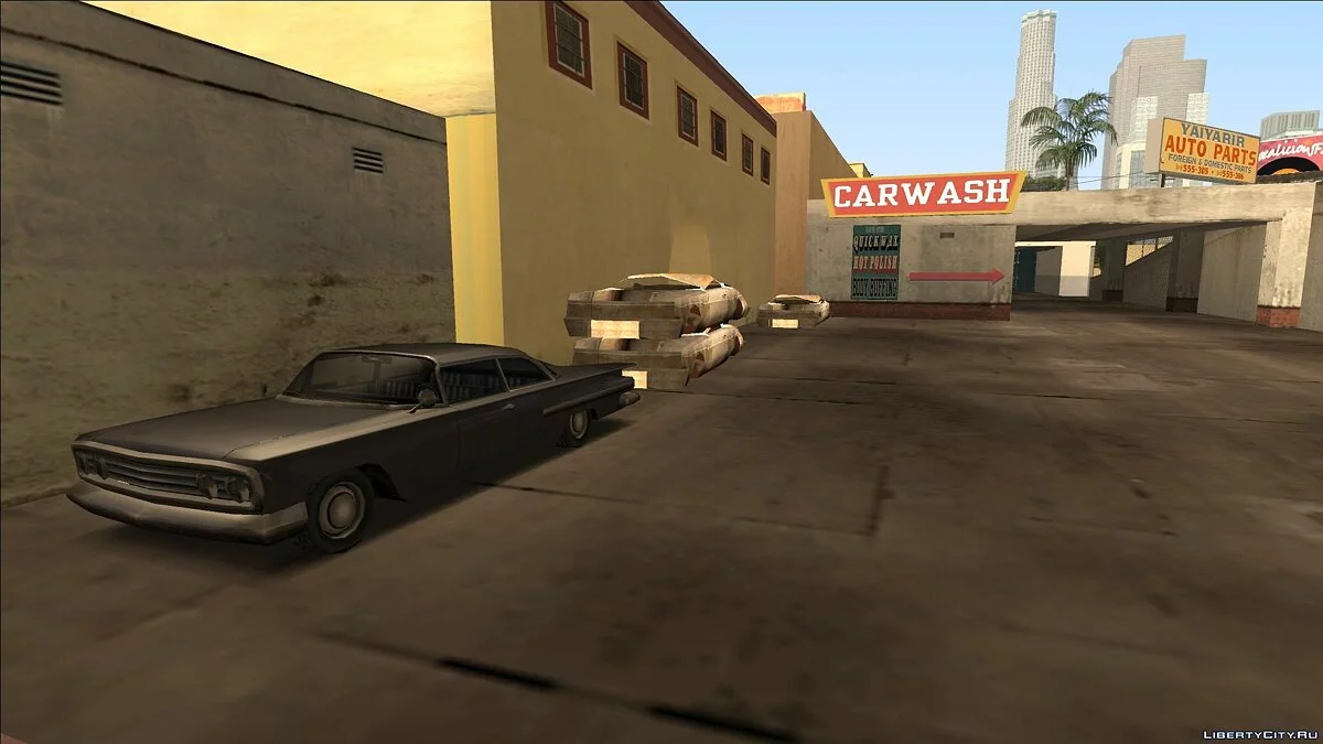 Новый припаркованный транспорт (Лос Сантос) / GTA San Andreas