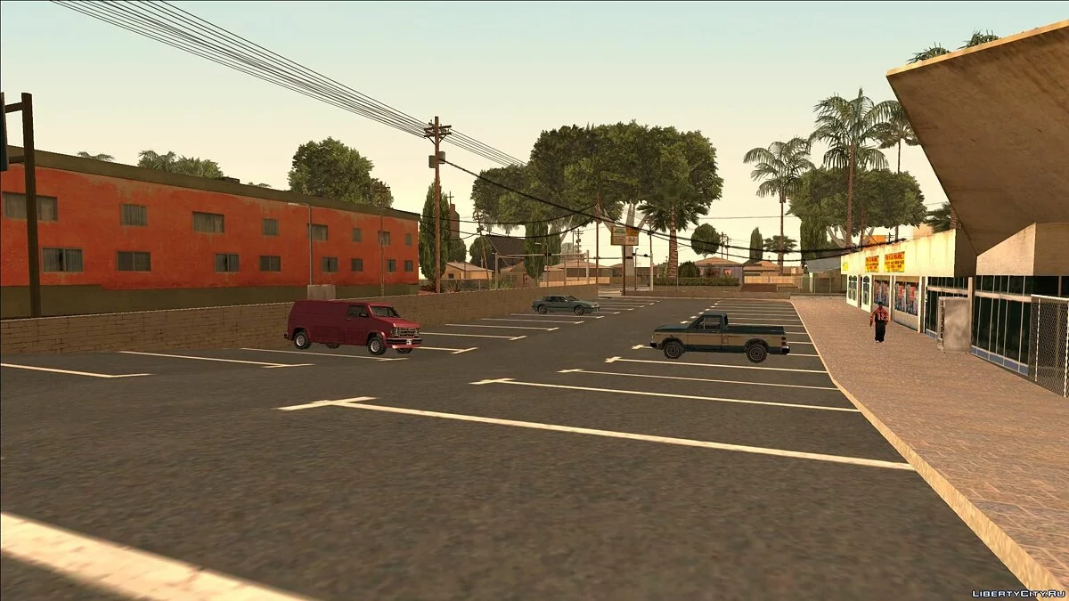 Новый припаркованный транспорт (Лос Сантос) / GTA San Andreas