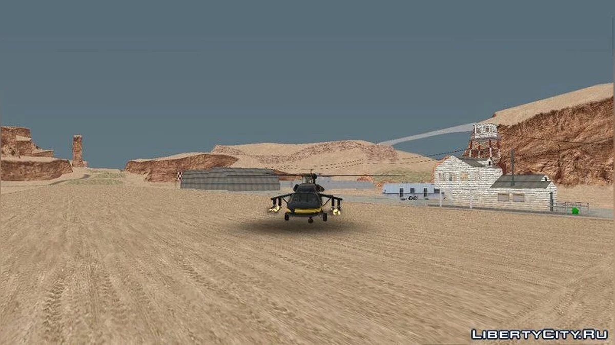 Пулеметы для вертолета Annihilator из GTA 5 / GTA San Andreas