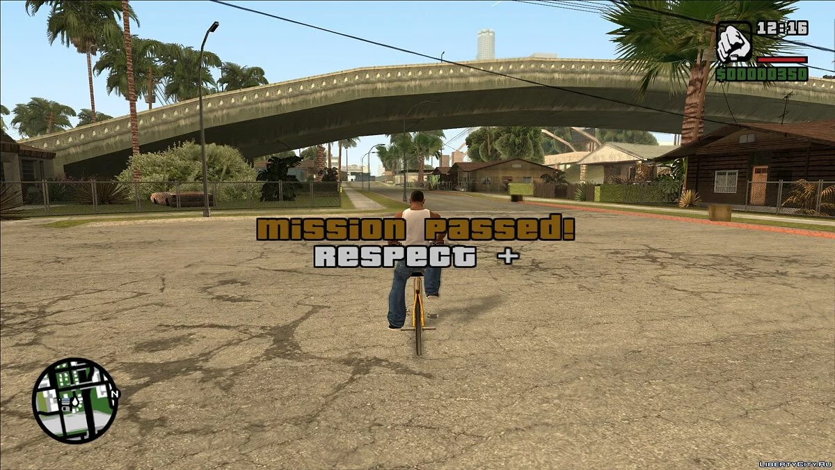 Save screen after mission - Экран сохранения после миссии / GTA San Andreas