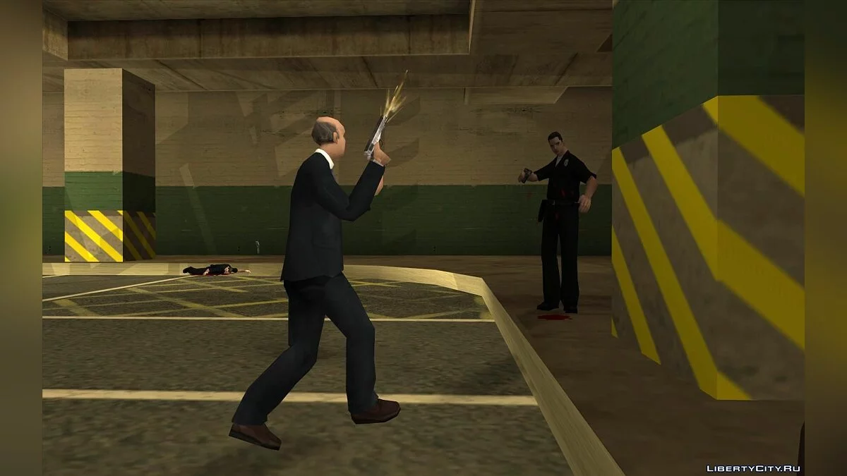 Нанять в банду педа с парковки (LSPD) / GTA San Andreas