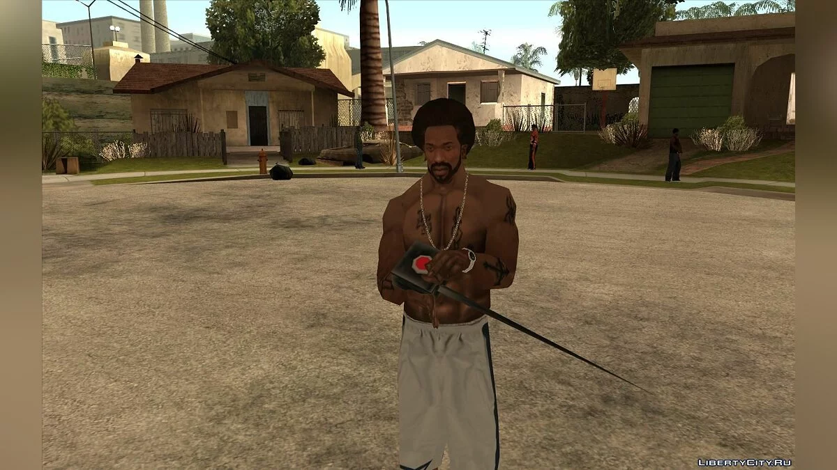 Неиспользованная анимация детонатора / GTA San Andreas