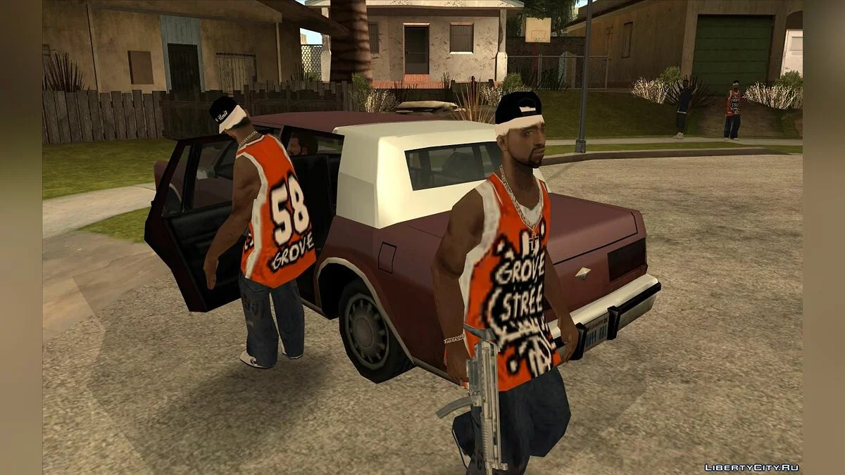 Посигналить браткам / GTA San Andreas