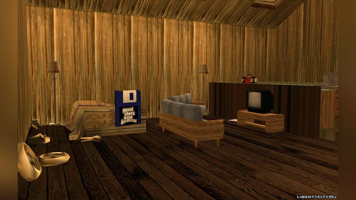 Сохранятся в домах девушек / GTA San Andreas