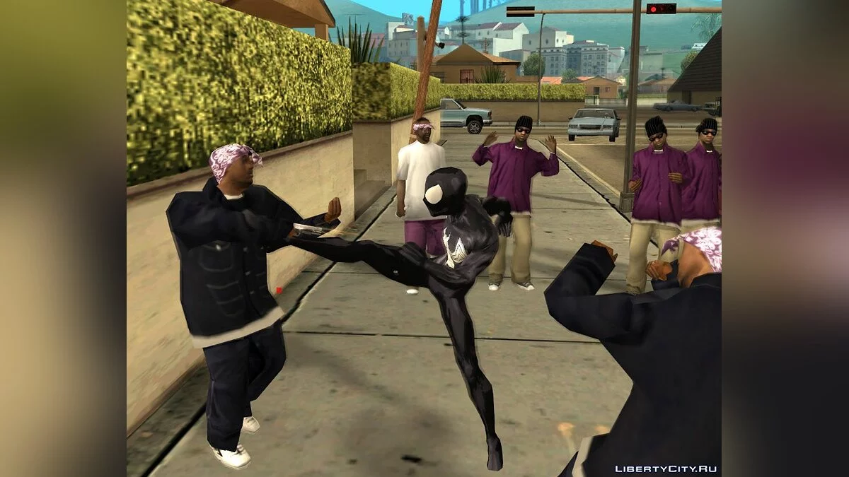 Spider Man by J16D (Человек Паук) / GTA San Andreas