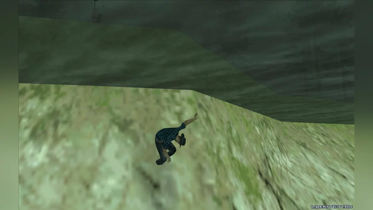 Труп человека идет под воду / GTA San Andreas