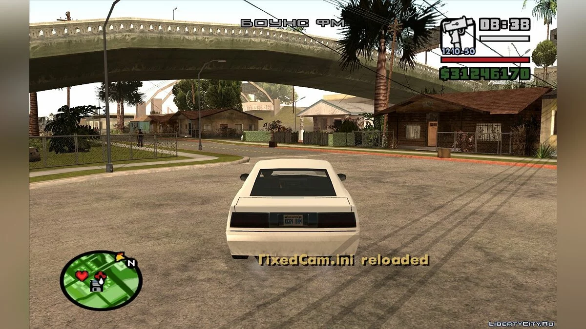 Фиксированная камера / GTA San Andreas