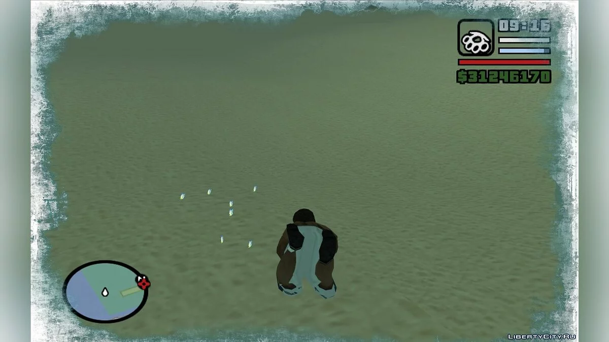 Эффект холодной воды / GTA San Andreas