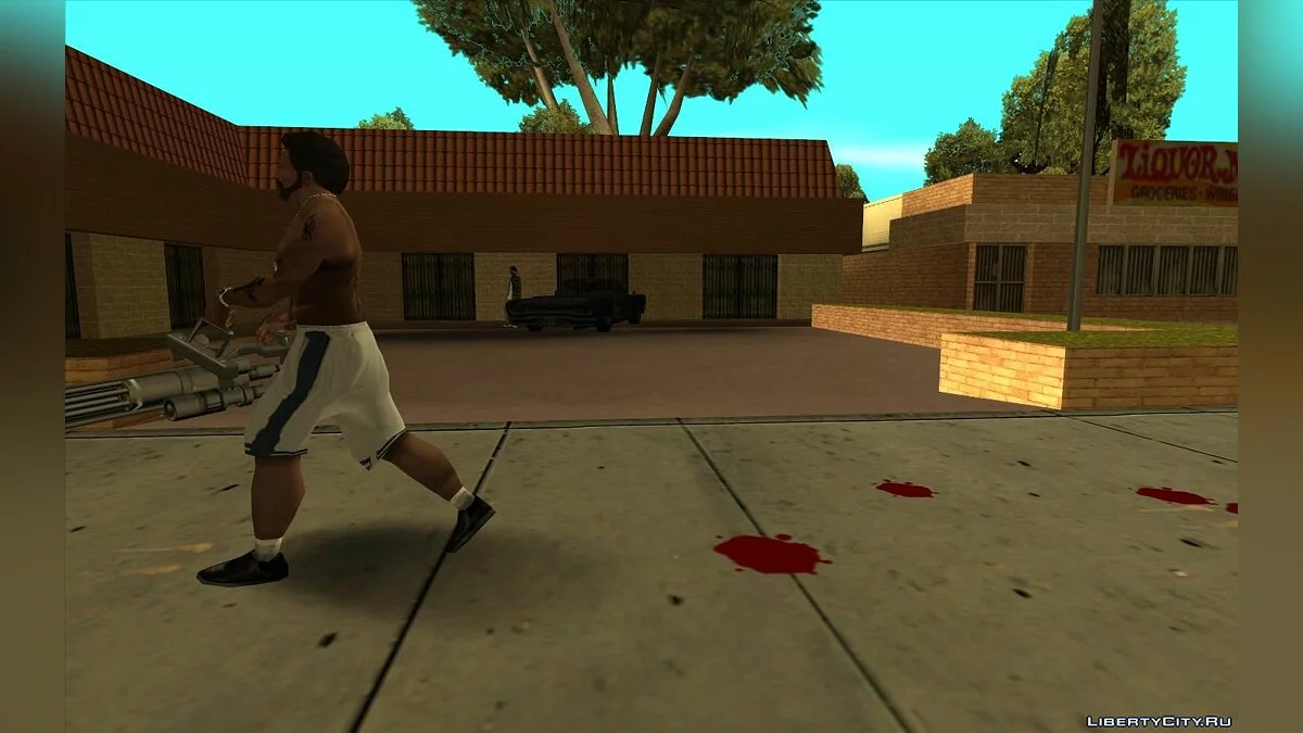 Кровотечение у прохожих и Карла со слабым здоровьем (CLEO+) v1.1 / GTA San Andreas
