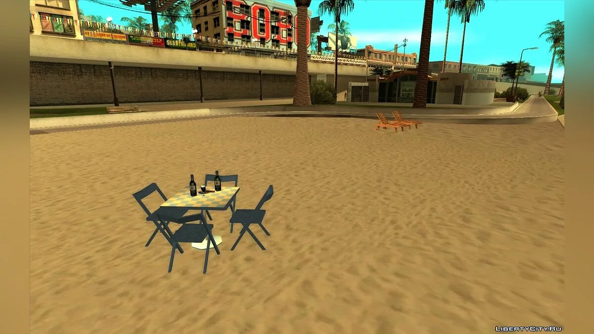 Реалистичный пляж v2.6 / GTA San Andreas