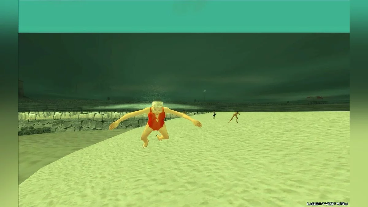 Реалистичный пляж v2.6 / GTA San Andreas