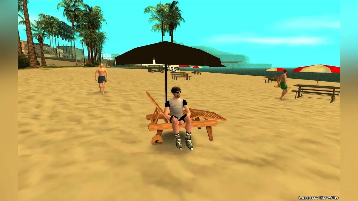 Реалистичный пляж v2.6 / GTA San Andreas